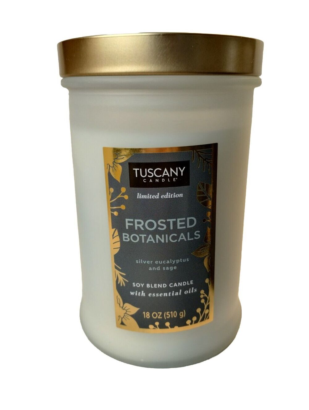 Tuscany Limited Edition - Frosted Botanicals - 18 OZ W/ Essential Oils